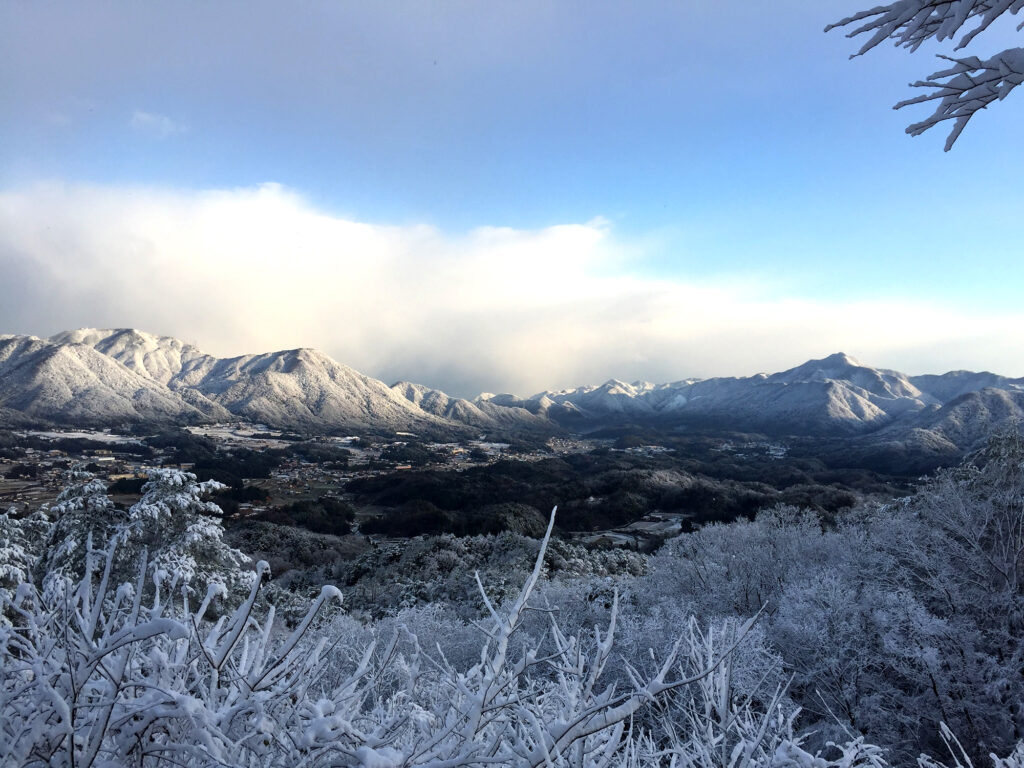 邑南町冬の風景