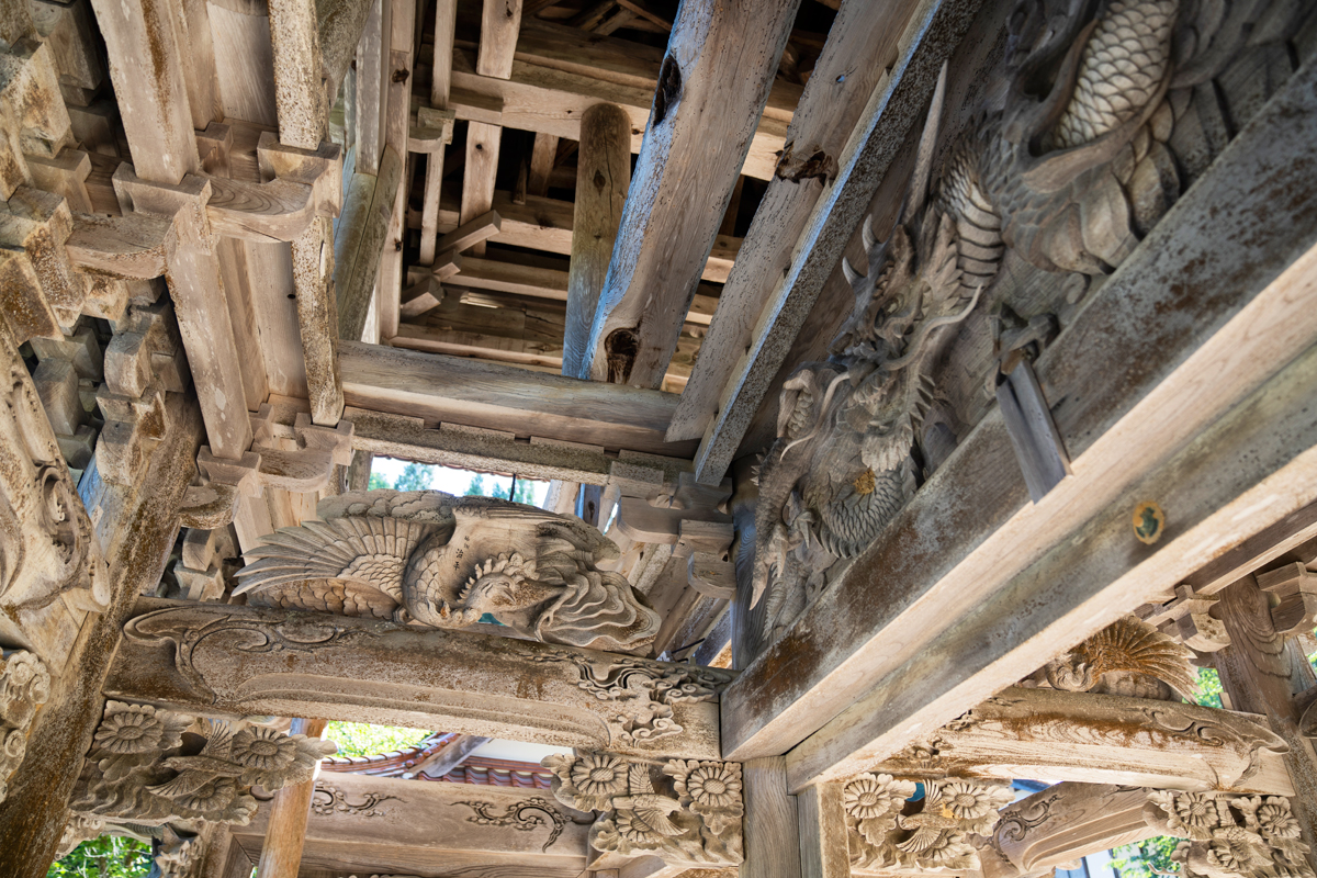 写真:西蓮寺の山門