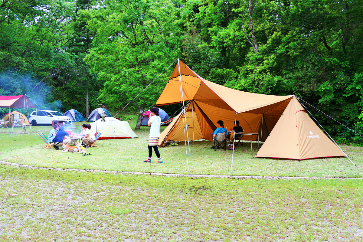 写真:邑南町青少年旅行村キャンプ場