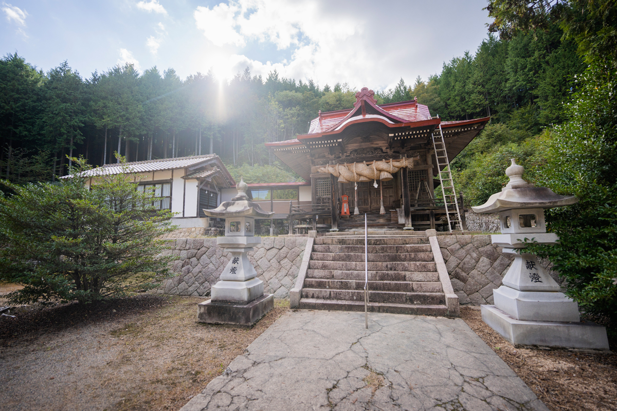 写真:高原神社社殿