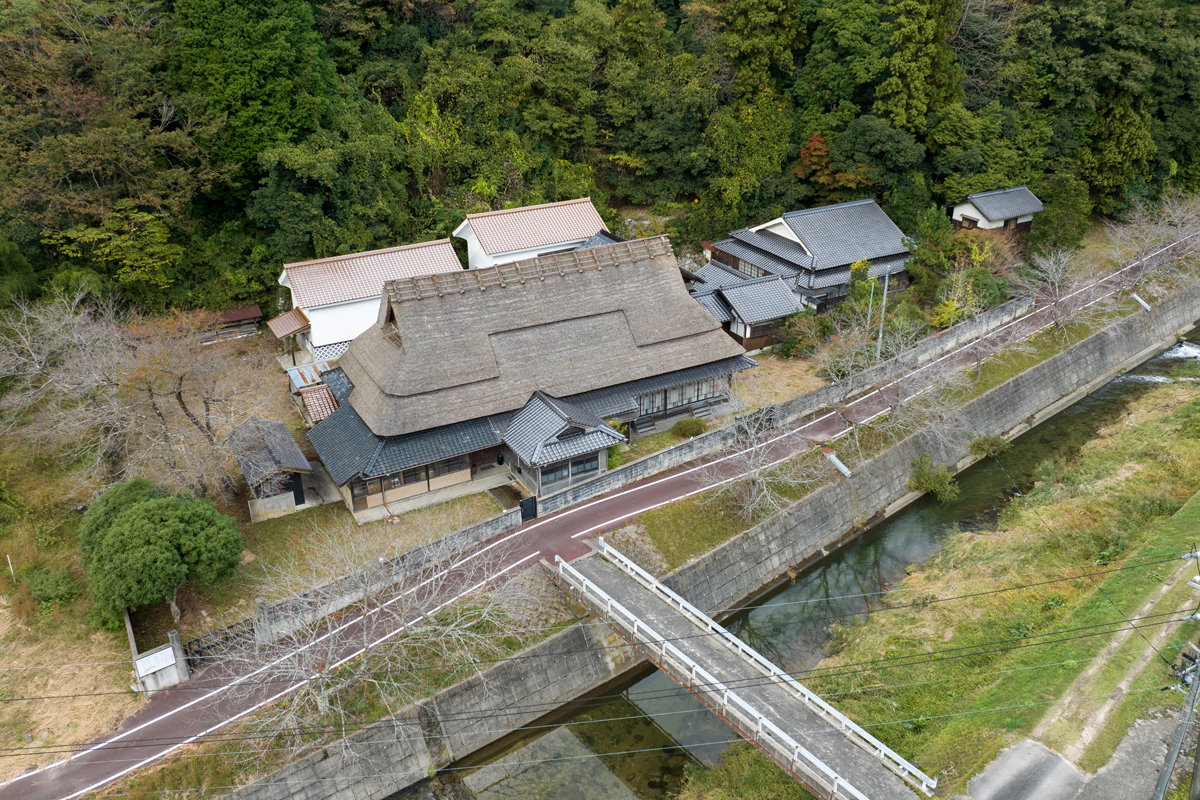 写真:旧山崎家住宅外観