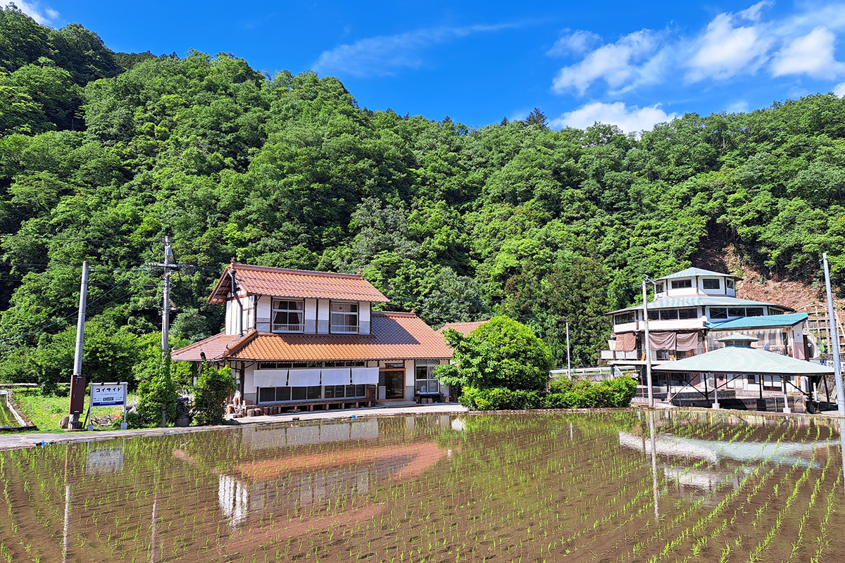 里山プライベートハウスと桃源郷ツアー